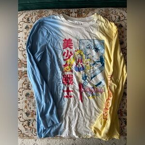 SAILOR MOON CRYSTAL Long Sleeve SHIRT ANIME MANGA SIZE LARGE -Pretty Guardian